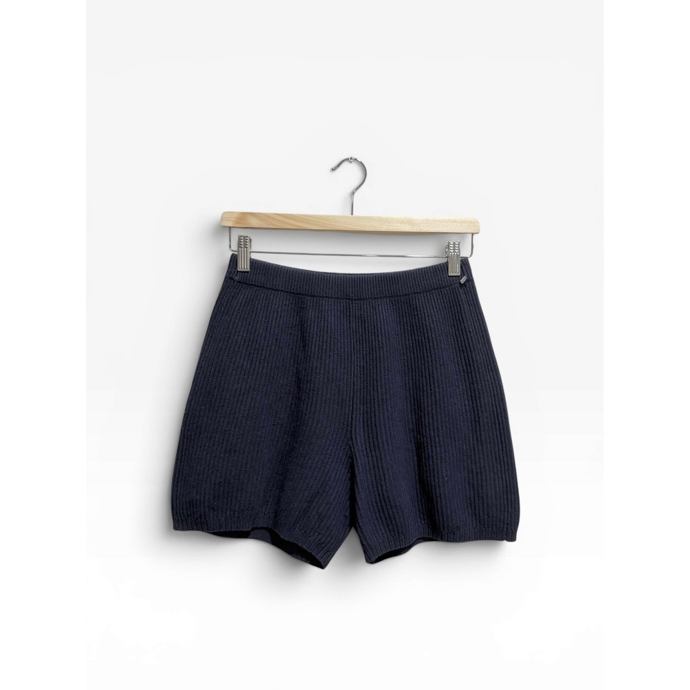 J.Crew Ribbed Knit Cotton Cashmere Blend Shorts Womens XS